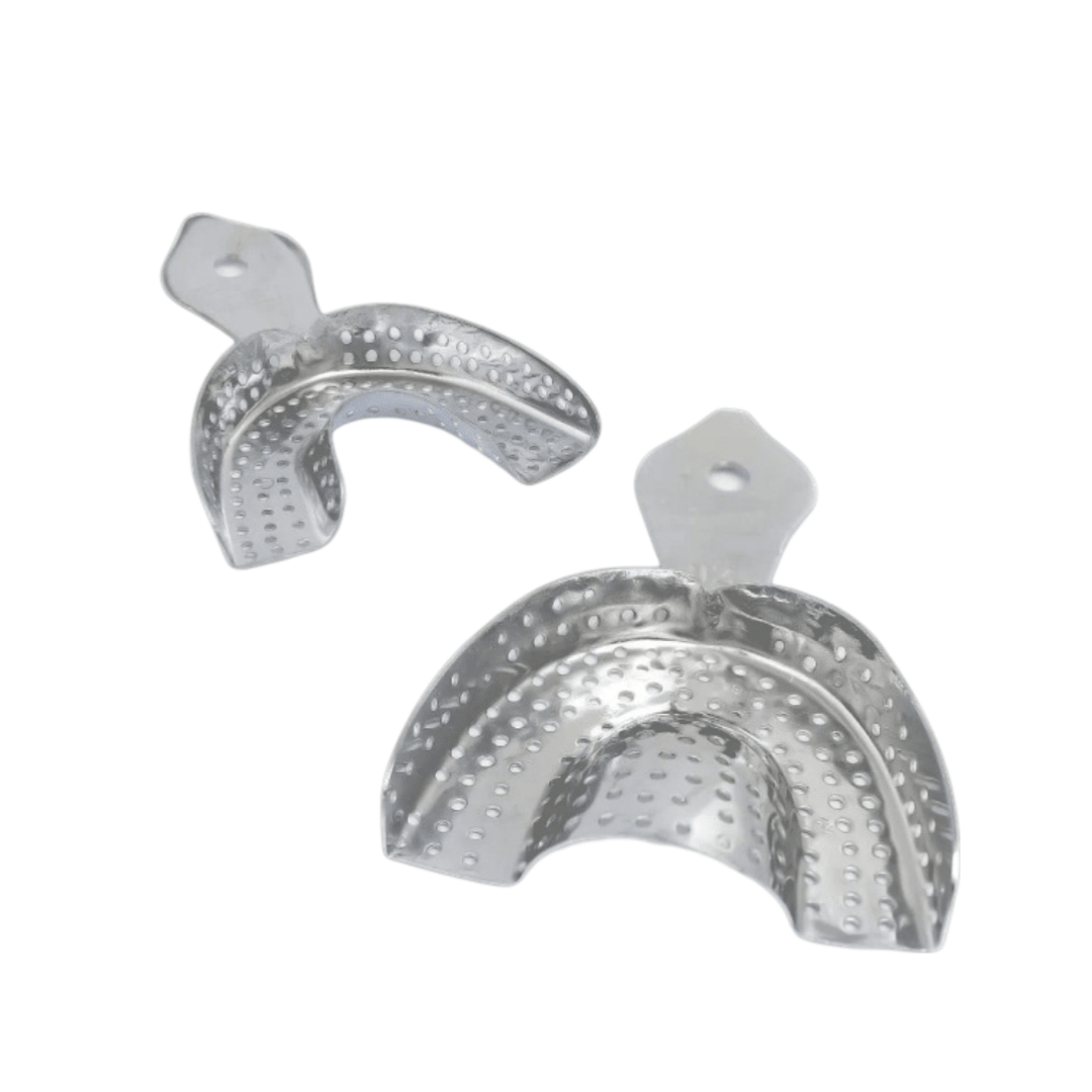 Samit Stainless Steel Upper Dentulous Trays - Global Surgicals