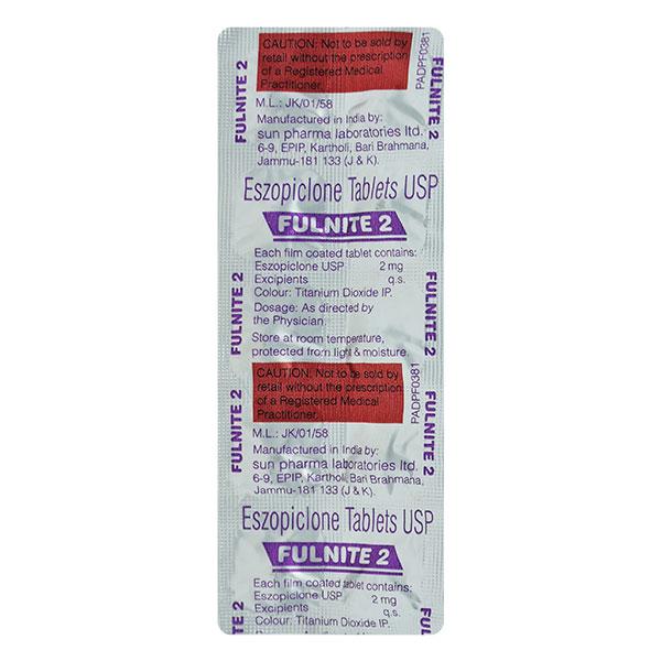 Fulnite 2mg Tablet 10'S