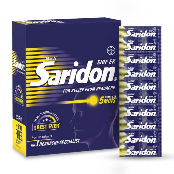 SARIDON NEW Tablet 10's - Global Surgicals