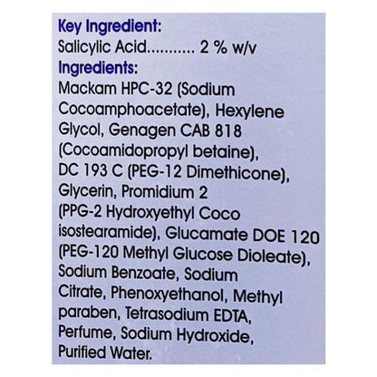 Saslic DS Face Wash Foam 60ml - Global Surgicals