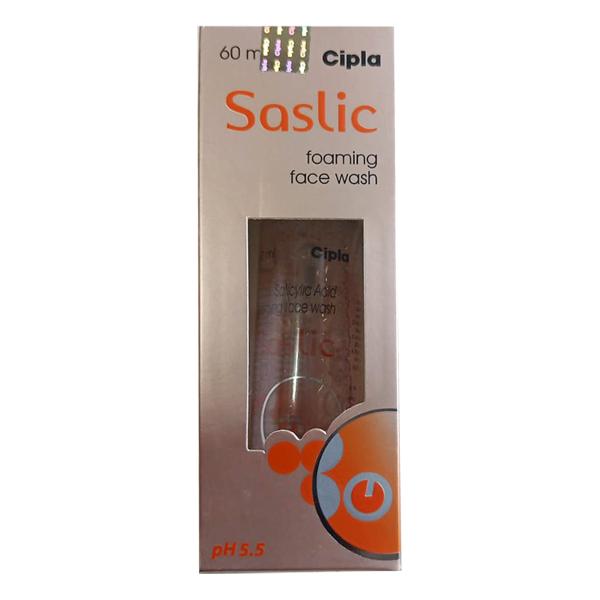 Saslic Face Wash Foam 60ml - Global Surgicals