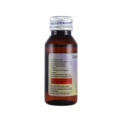 Satrin Syrup 60ml - Global Surgicals