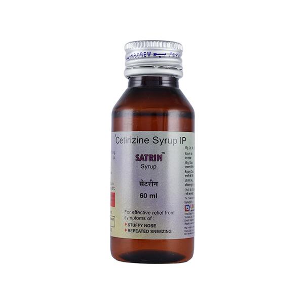 Satrin Syrup 60ml - Global Surgicals