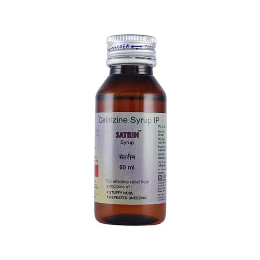 Satrin Syrup 60ml - Global Surgicals