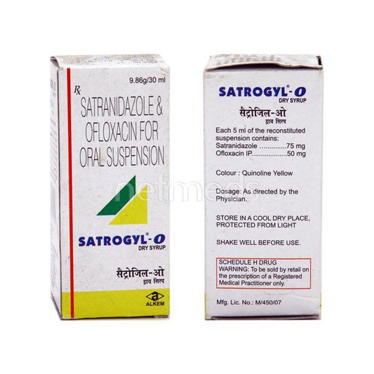 Satrogyl O Syrup 30ml - Global Surgicals