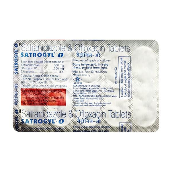 Satrogyl O Tablet 10'S - Global Surgicals