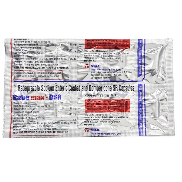 RABEMAX DSR 30/20mg Capsule 10's
