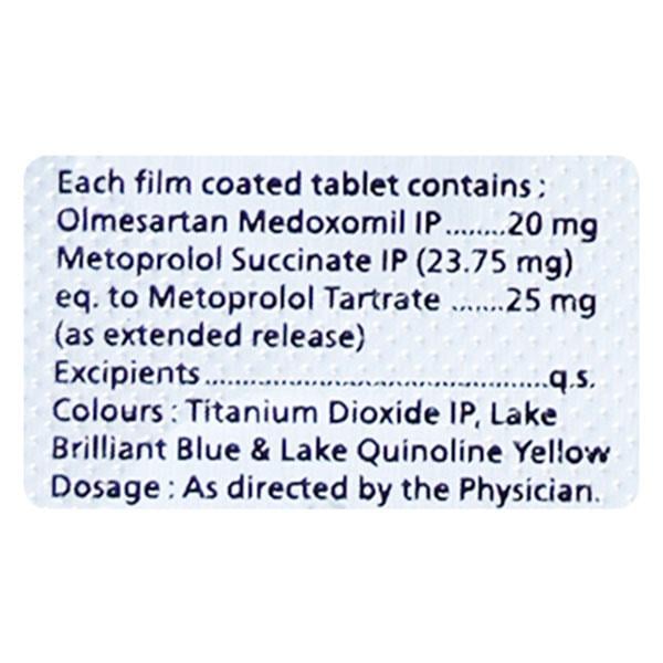 OLMETROL M 25mg Tablet 10's