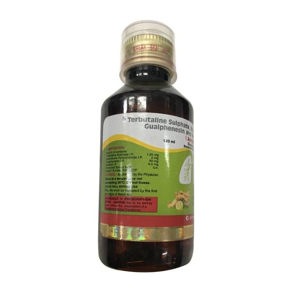 ASCORIL + GINGER LEMON FLAVOUR Expectorant 120ml