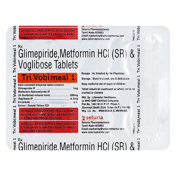 TRI VOBIMEAL 1 Tablet 10's