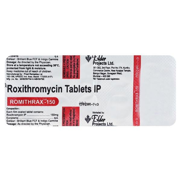 Romithrax 150mg Tablet 10'S