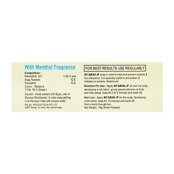 SCABAL P Soap 75gm - Global Surgicals