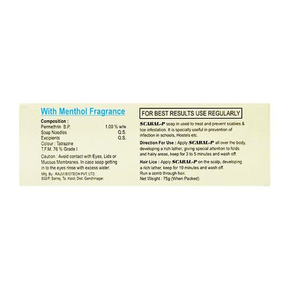 SCABAL P Soap 75gm - Global Surgicals