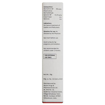 Scabper Cream 30gm - Global Surgicals
