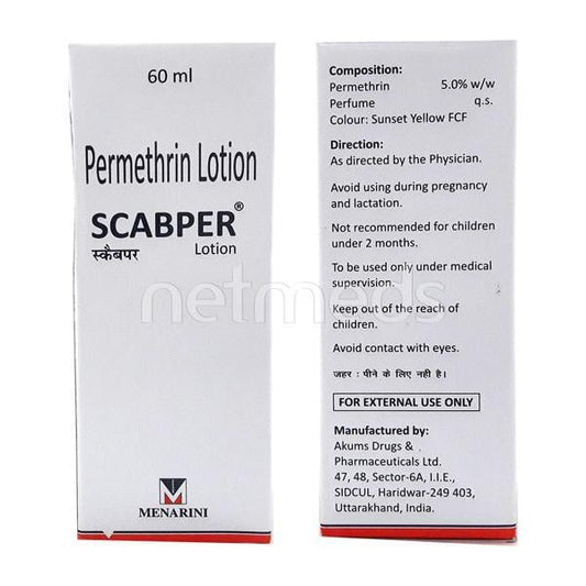 Scabper Lotion 60ml - Global Surgicals