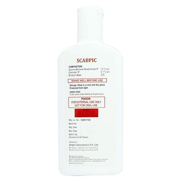 SCABPIC Lotion 100ml - Global Surgicals