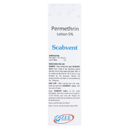 SCABVENT Lotion 60ml - Global Surgicals