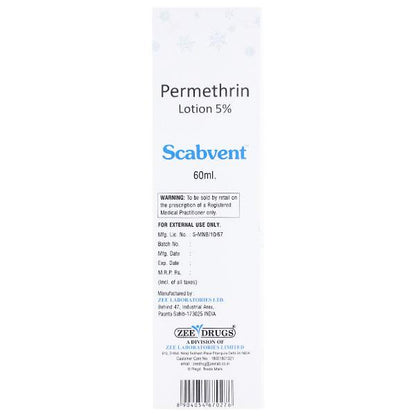 SCABVENT Lotion 60ml - Global Surgicals
