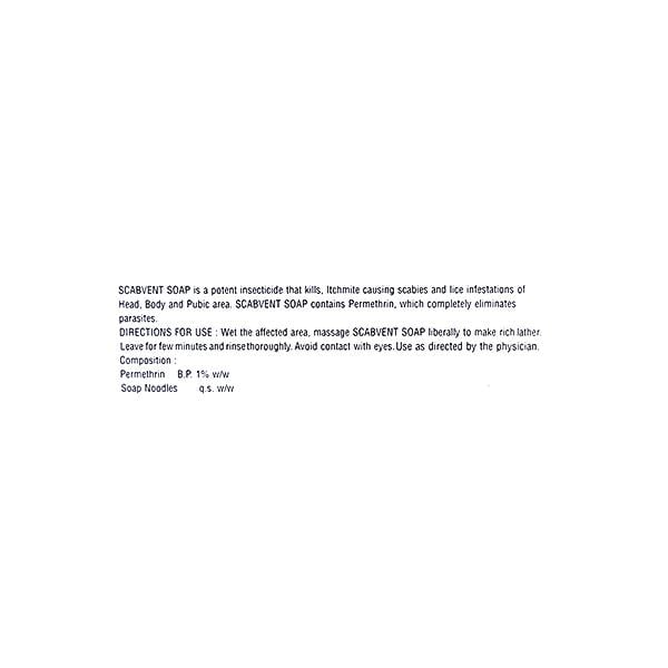SCABVENT Soap 75gm - Global Surgicals