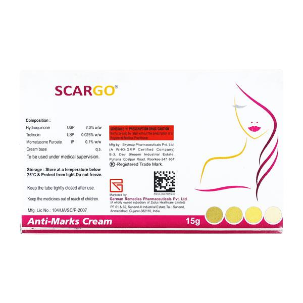 SCAR GO Cream 15gm - Global Surgicals