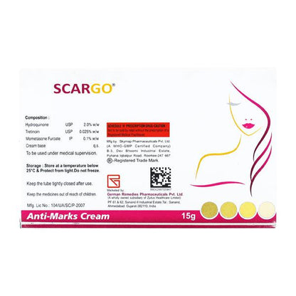 SCAR GO Cream 15gm - Global Surgicals