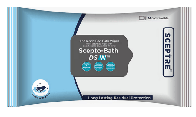 Sceptre Scepto Bath Wipes - Global Surgicals