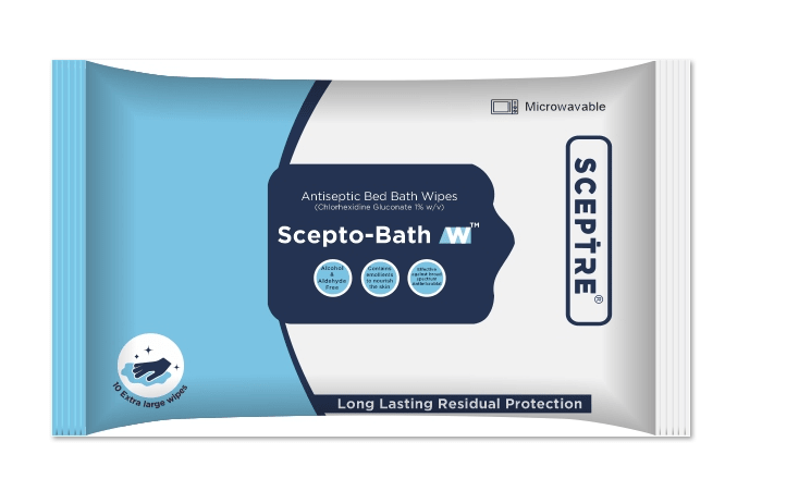 Sceptre Scepto Bath Wipes - Global Surgicals