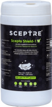 Sceptre Scepto Shield 1 W Wipes - Global Surgicals
