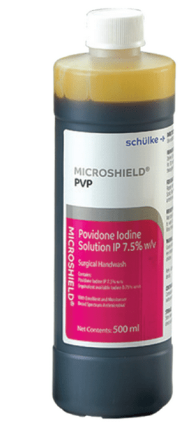 Schulke Microshield 7.5% PVP Povidone Iodine Surgical Handwash - Global Surgicals