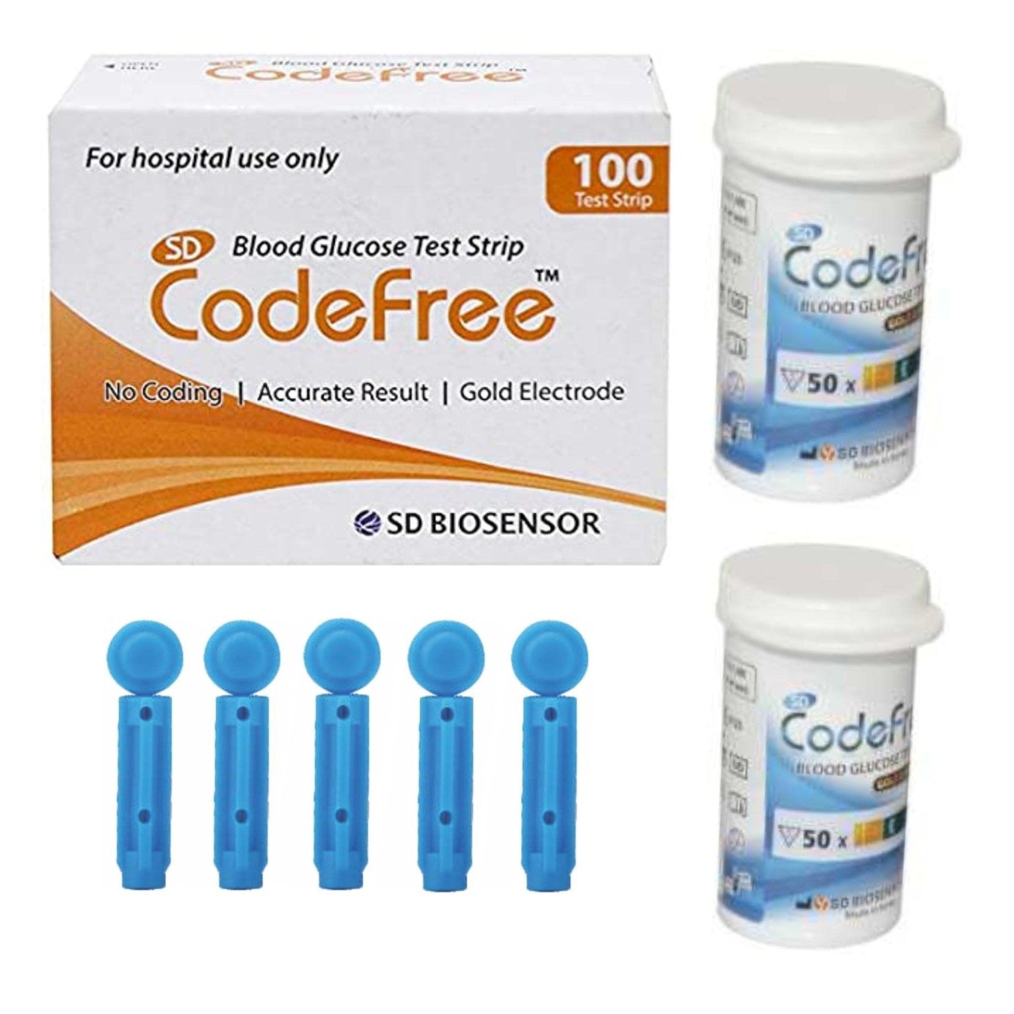 SD Biosensor Codefree Strips - Global Surgicals