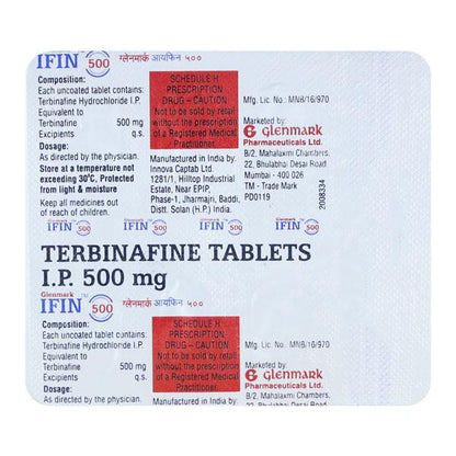 Ifin 500mg Tablet 7'S