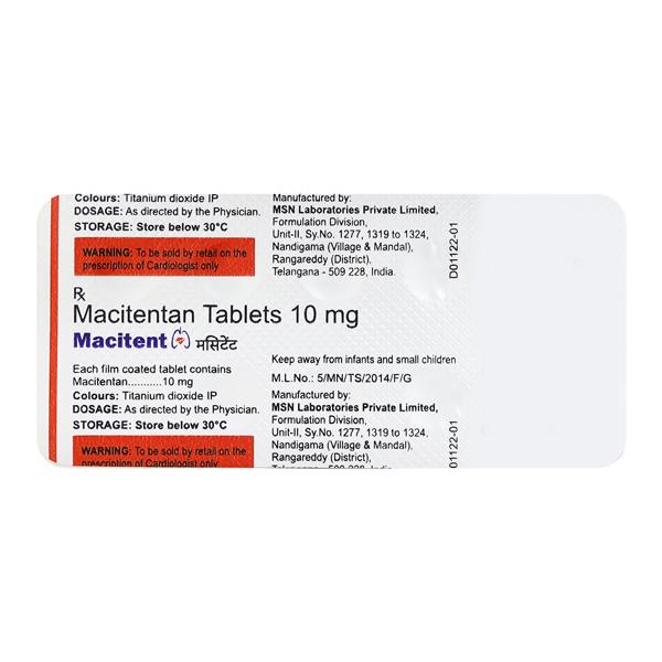 Macitent 10mg Tablet 10'S