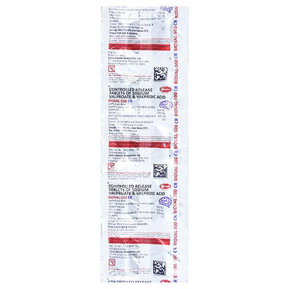 BIOVAL 500 CR Tablet 10's