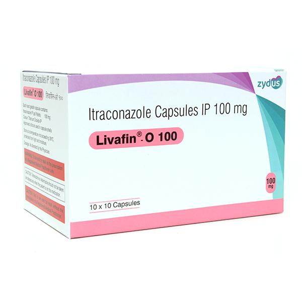 LIVAFIN O 100 Capsule 10's