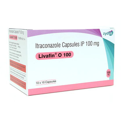 LIVAFIN O 100 Capsule 10's