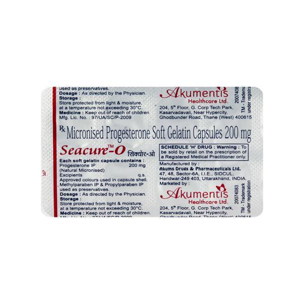 Seacure O Capsule 10'S - Global Surgicals