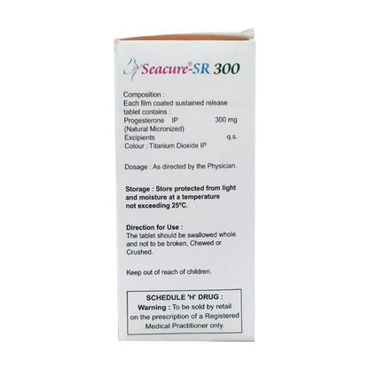 Seacure SR 300mg Tablet 10'S - Global Surgicals