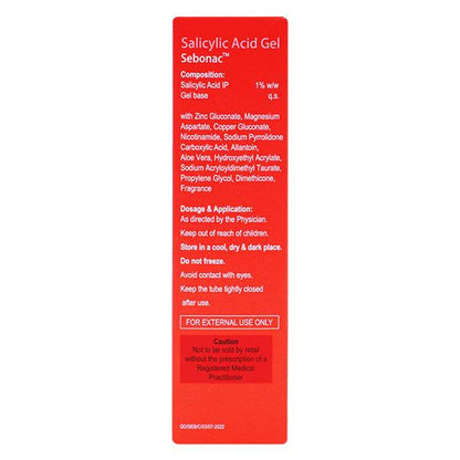 Sebonac Gel 30gm - Global Surgicals