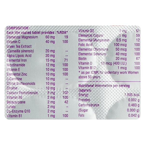 Wellwoman 50+ Tablet 10'S