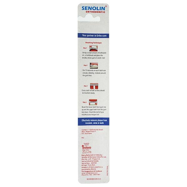 Senolin Orthodontic Brush 1's - Global Surgicals