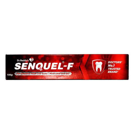 SENQUEL F Medicated Oral Gel 100gm - Global Surgicals