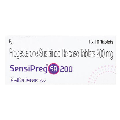 SENSIPREG SR 200mg Tablet 10's - Global Surgicals