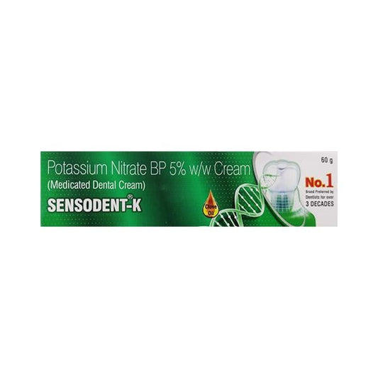 SENSODENT K (CLOVE OIL) Dental Cream 60gm - Global Surgicals