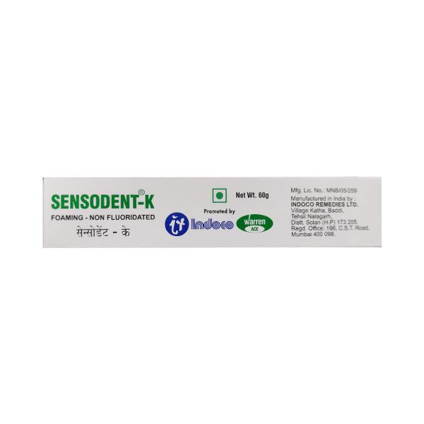 SENSODENT K (CLOVE OIL) Dental Cream 60gm - Global Surgicals