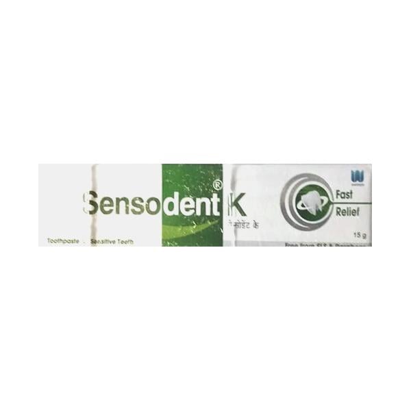 SENSODENT K FAST RELIEF Tooth Paste 15g - Global Surgicals
