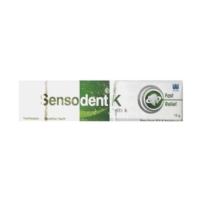 SENSODENT K FAST RELIEF Tooth Paste 15g - Global Surgicals