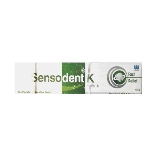 SENSODENT K FAST RELIEF Tooth Paste 15g - Global Surgicals