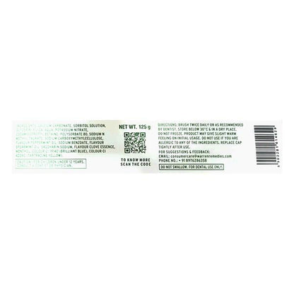 SENSODENT K FAST RELIEF (TOOTHBRUSH FREE) Paste 125g - Global Surgicals