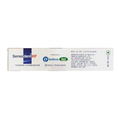 SENSODENT KF FOAMING Dental Gel 125gm - Global Surgicals