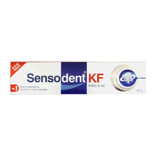 SENSODENT KF FOAMING Dental Gel 125gm - Global Surgicals